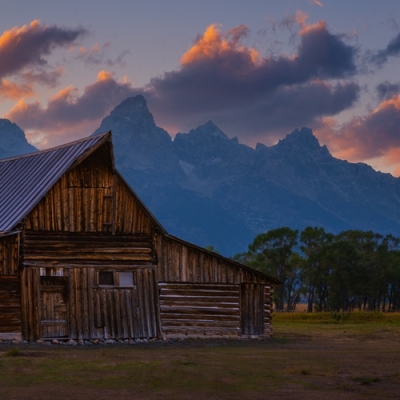 T.A. Moulton Barn - After the Light