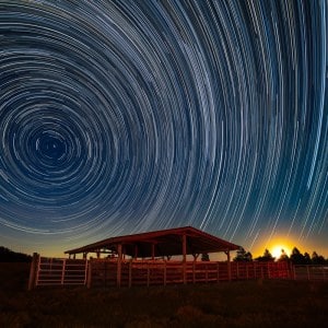 Celestial Country Night