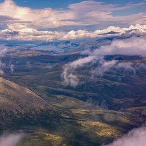 Above the Alaska Range