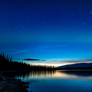 Aurora Over Boya Lake