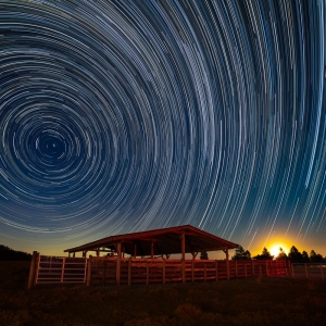 Celestial Country Night
