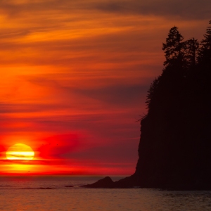 Fiery Sunset