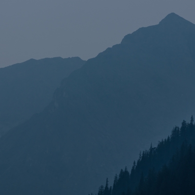 Hazy Yoho Sunset