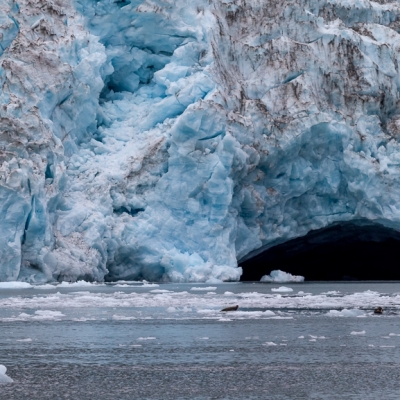 Meares Glacier Ice Cave
