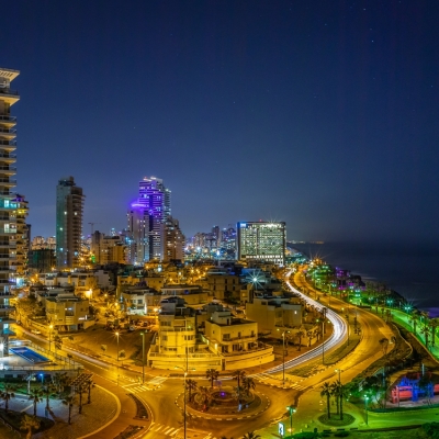 Netanya at Night
