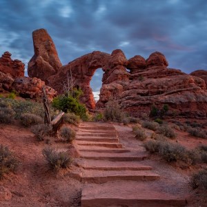 Evening at Turret Arch